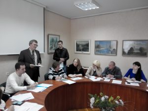 Володимир Бойко на відкритті ТКС "Особливості здійснення бухгалтерського обліку та звітності у бюджетній сфері" для головних бухгалтерів апаратів райдержадміністрацій та районних рад 19 травня 2016 р.