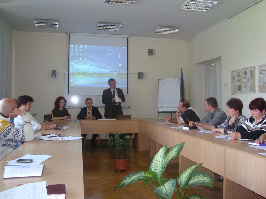 Відкриття навчання за ПППК для вперше обраних старост територіальних громад 23 травня 2016 року.