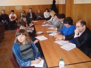 Перше занятя для департаментів облдержадміністрації: агропромислового розвитку; сім’ї, молоді та спорту; служби у справах дітей 18 січня 2017 року.