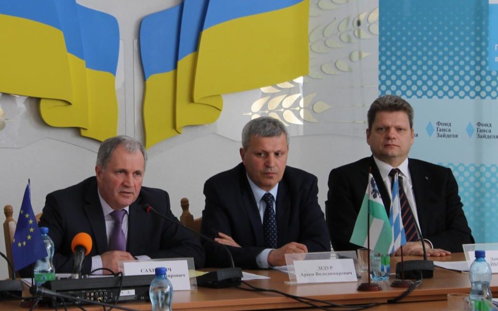 Леонід Сахневич, Арсен Дідур та Даніель Зайберлінг